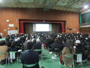 R7邑久中入学説明会3