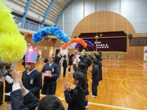 6年生を送る会4