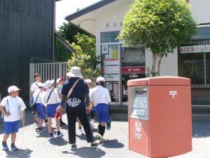 学校の周り探検1